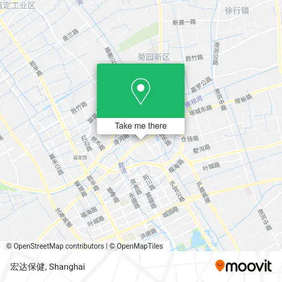 宏达保健 map