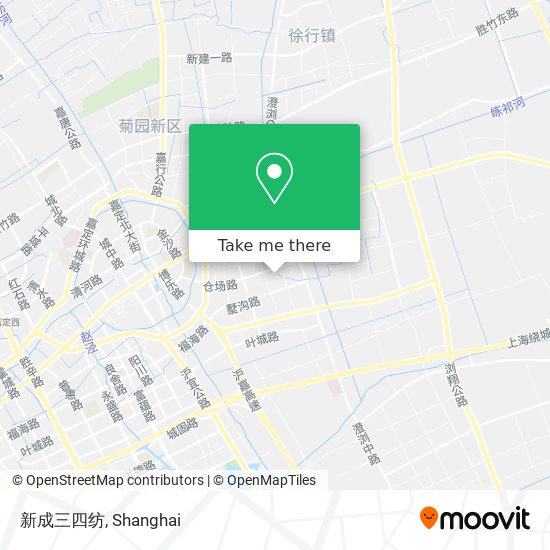 新成三四纺 map