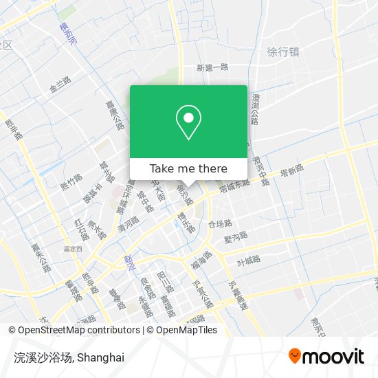 浣溪沙浴场 map