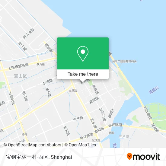 宝钢宝林一村-西区 map