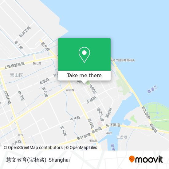 慧文教育(宝杨路) map