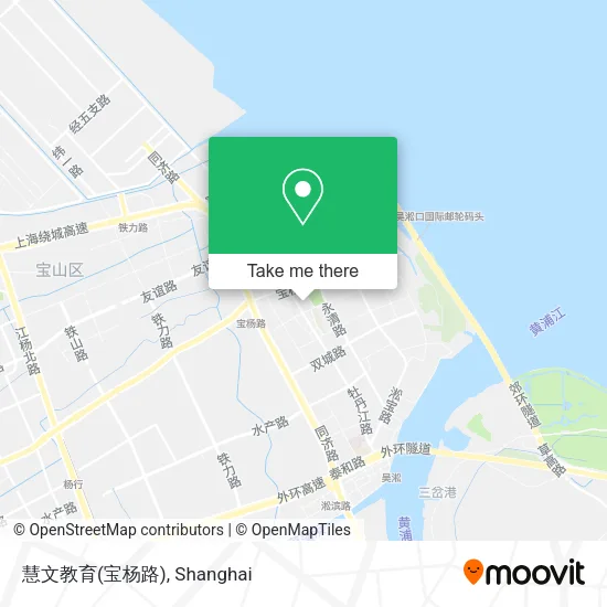 慧文教育(宝杨路) map