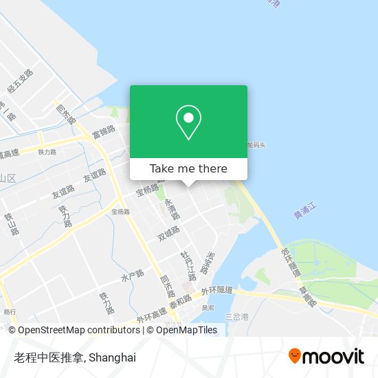 老程中医推拿 map