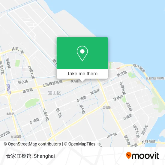 食家庄餐馆 map