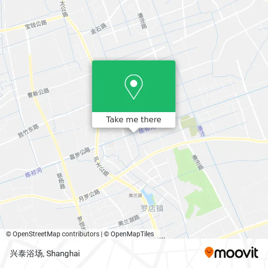 兴泰浴场 map