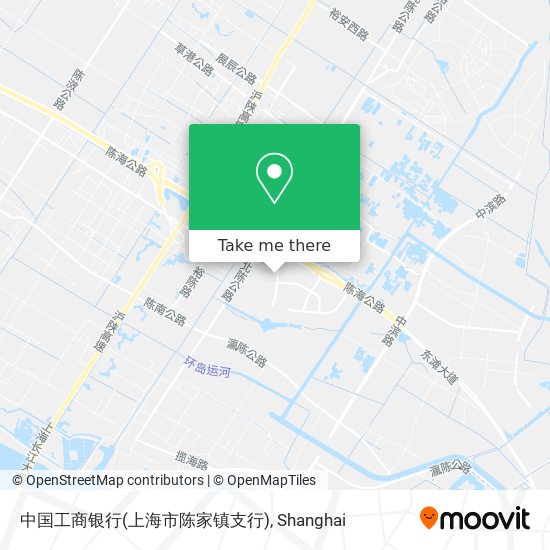 中国工商银行(上海市陈家镇支行) map
