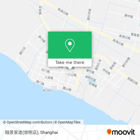 颐景茶道(崇明店) map