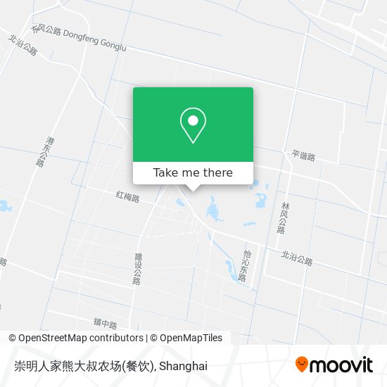 崇明人家熊大叔农场(餐饮) map
