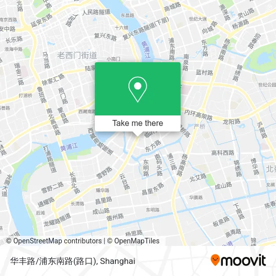华丰路/浦东南路(路口) map