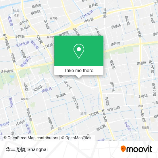 华丰宠物 map