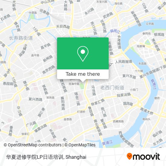 华夏进修学院LP日语培训 map