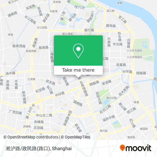 淞沪路/政民路(路口) map