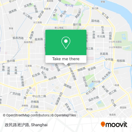 政民路淞沪路 map