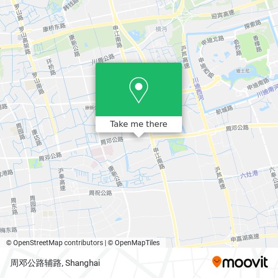 周邓公路辅路 map