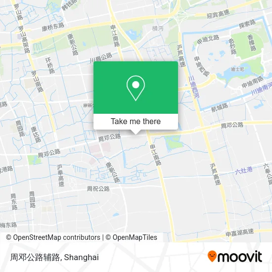 周邓公路辅路 map