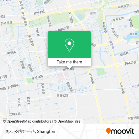 周邓公路经一路 map