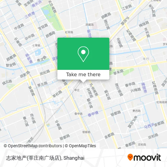 志家地产(莘庄南广场店) map