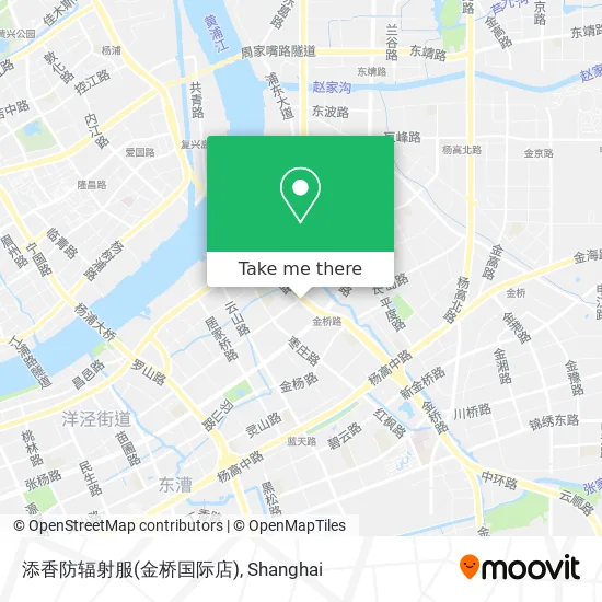 添香防辐射服(金桥国际店) map