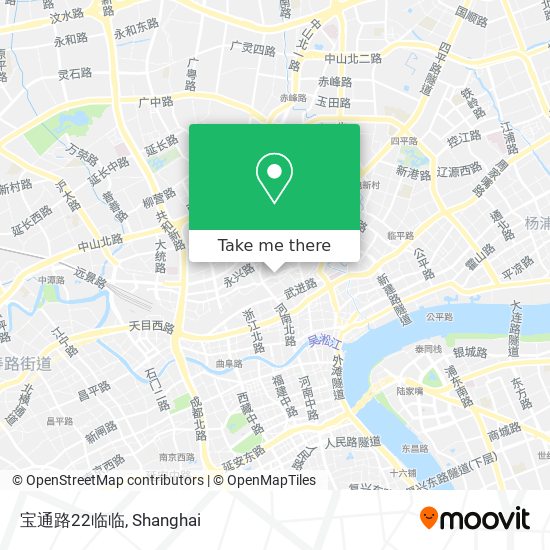 宝通路22临临 map