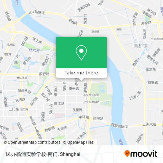 民办杨浦实验学校-南门 map