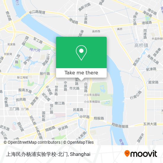 上海民办杨浦实验学校-北门 map