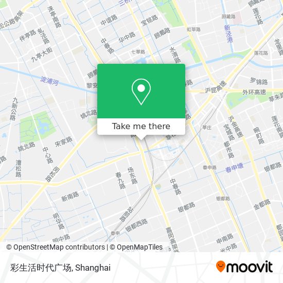 彩生活时代广场 map