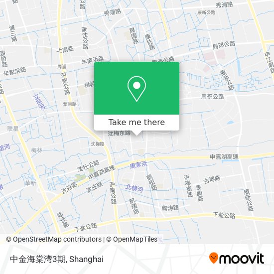 中金海棠湾3期 map