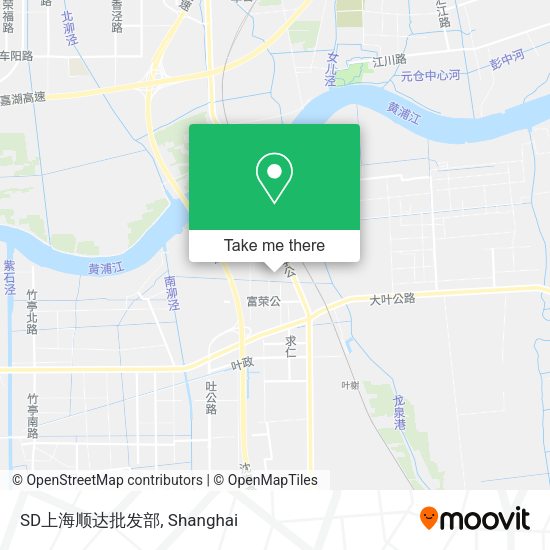 SD上海顺达批发部 map