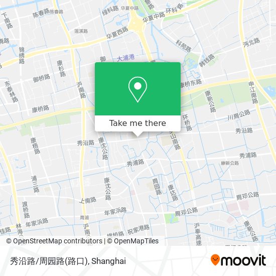 秀沿路/周园路(路口) map