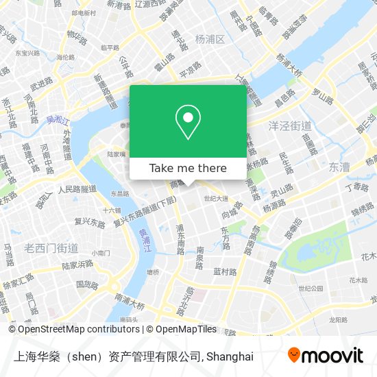 上海华燊（shen）资产管理有限公司 map