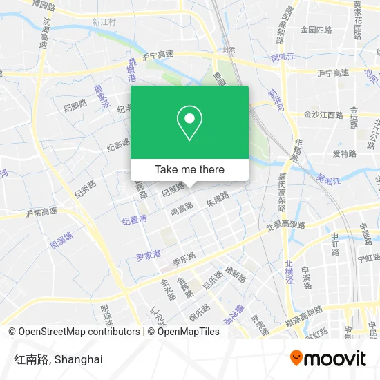 红南路 map