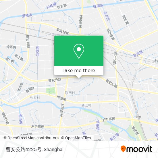 曹安公路4225号 map