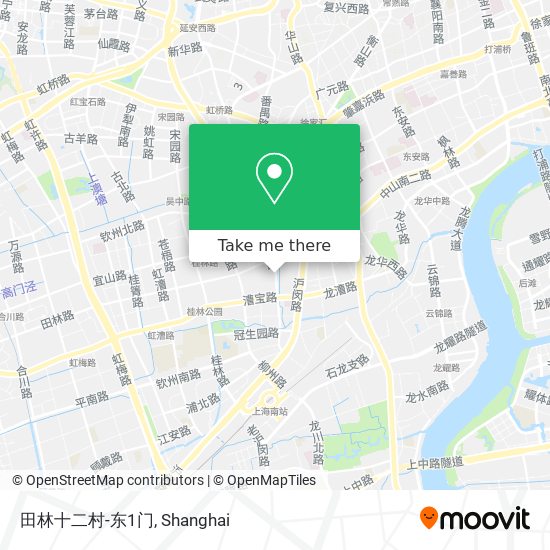 田林十二村-东1门 map
