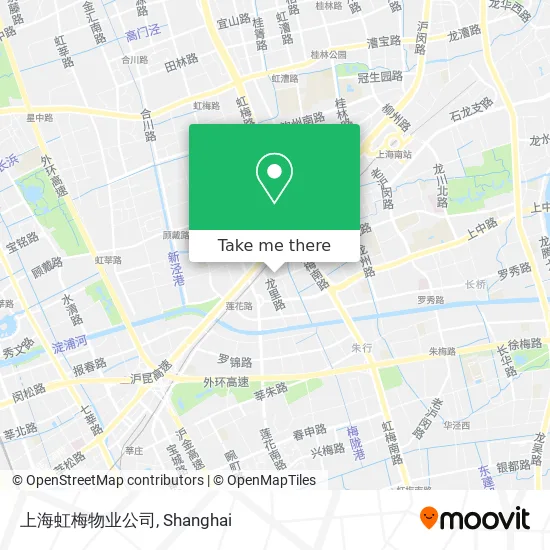 上海虹梅物业公司 map