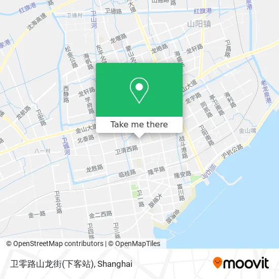 卫零路山龙街(下客站) map