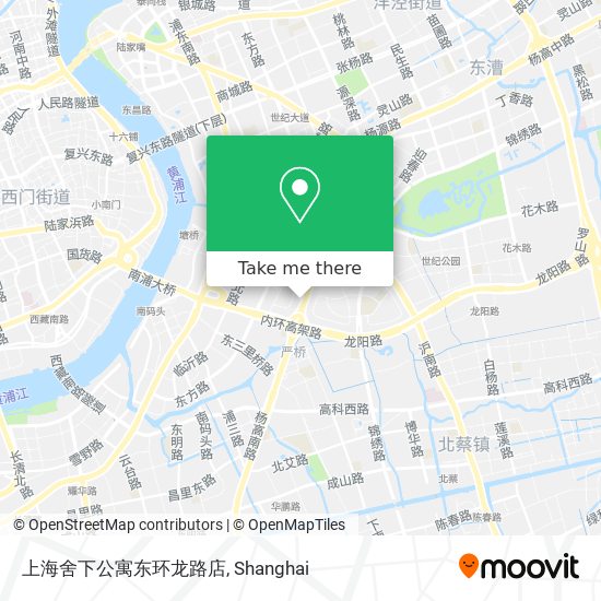 上海舍下公寓东环龙路店 map