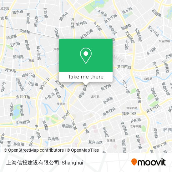 上海信投建设有限公司 map