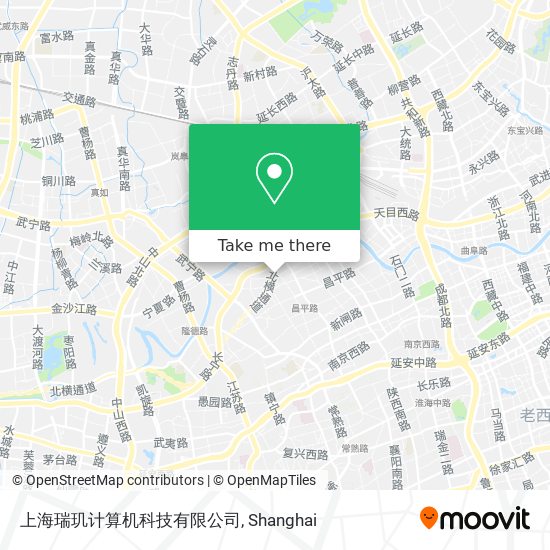 上海瑞玑计算机科技有限公司 map