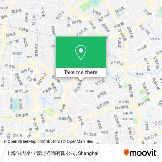 上海伯周企业管理咨询有限公司 map
