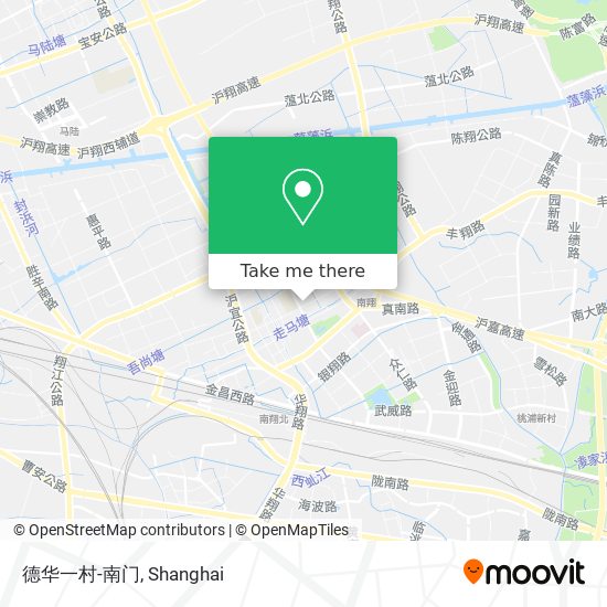 德华一村-南门 map
