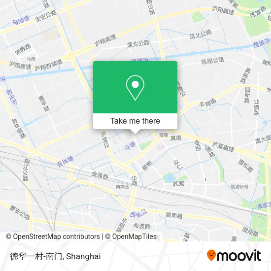 德华一村-南门 map
