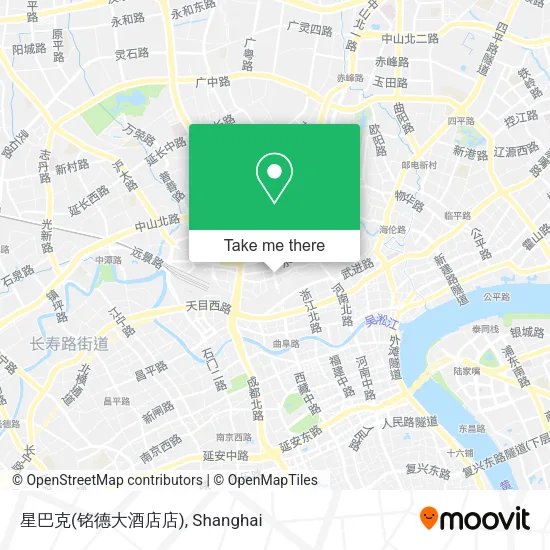 星巴克(铭德大酒店店) map