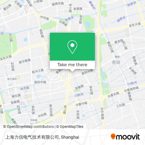 上海力信电气技术有限公司 map