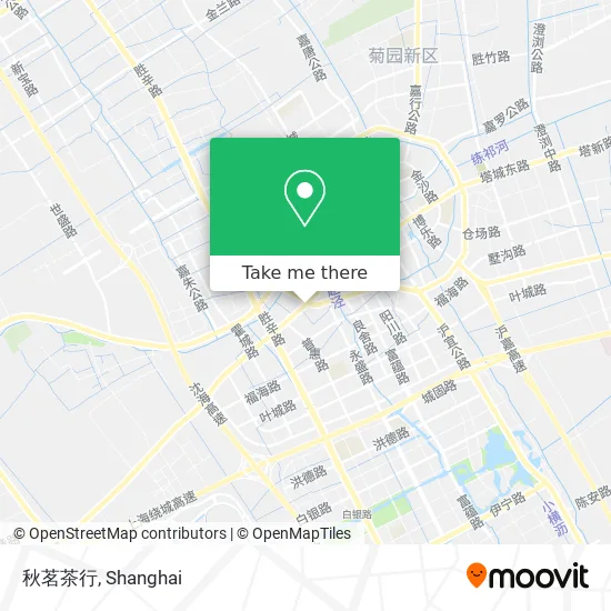 秋茗茶行 map