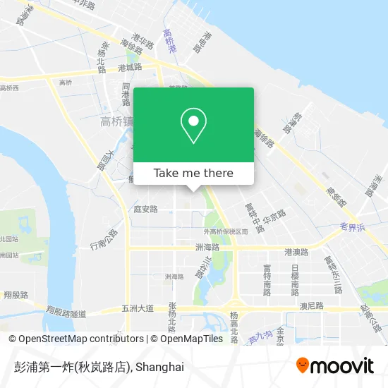 彭浦第一炸(秋岚路店) map