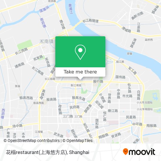 花榻restaurant(上海悠方店) map