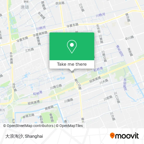 大浪淘沙 map