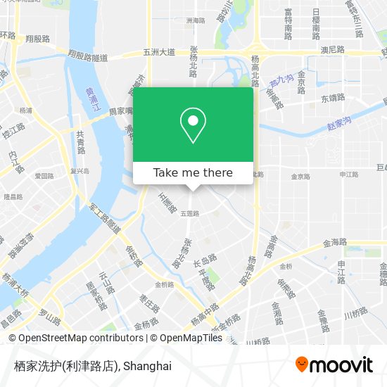 栖家洗护(利津路店) map