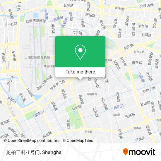 龙柏二村-1号门 map