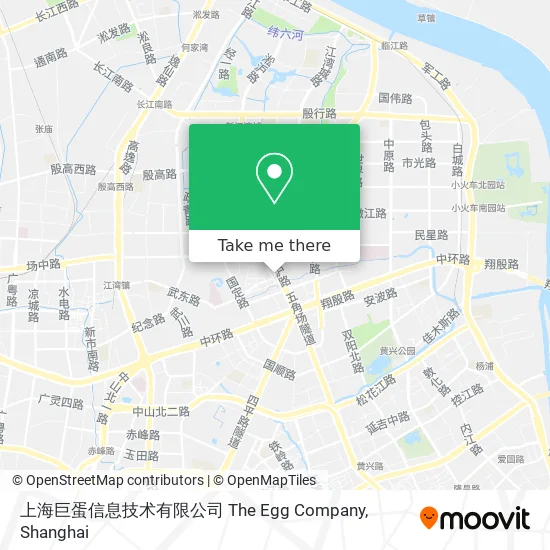 上海巨蛋信息技术有限公司 The Egg Company map